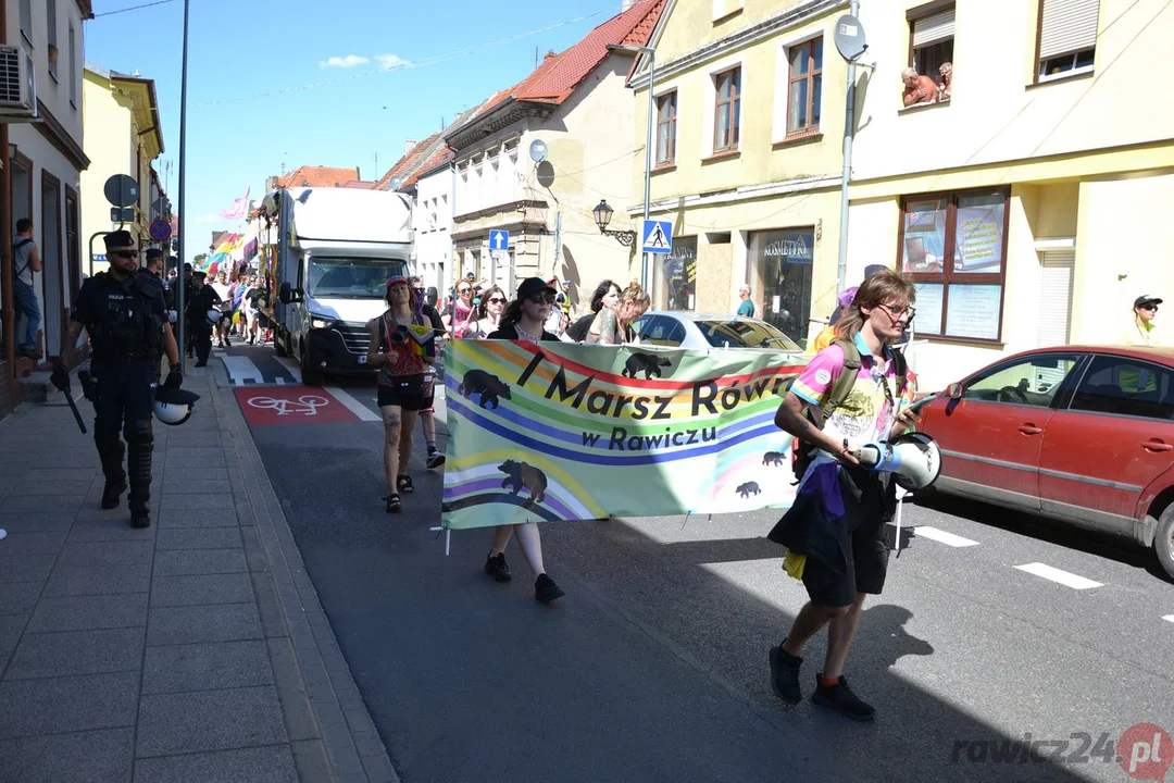 Marsz Równości i kontrmanifestacje w Rawiczu