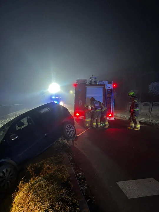 Dachowanie volkswagena w Skoraszewicach