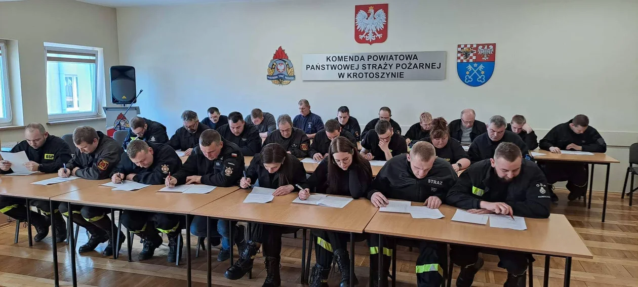 Strażacy z powiatu krotoszyńskiego zdali egzamin KPP [ZDJĘCIA] - Zdjęcie główne