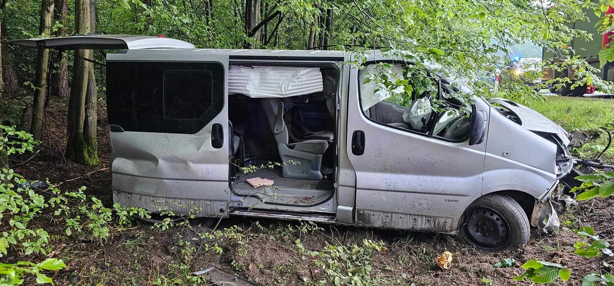 Wypadek między Krotoszynem a Sulmierzycami