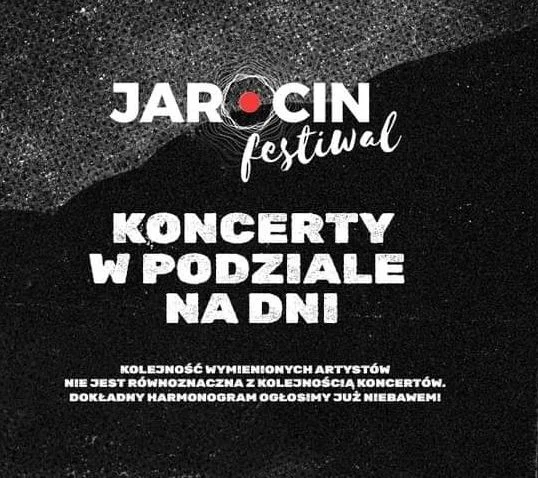 Jarocin Festiwal 2023. Kto zagra w poszczególne dni?