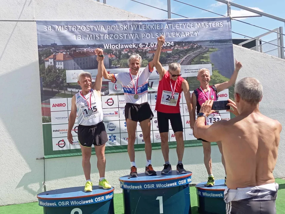 Trzy polsko - włoskie złota lekkoatletycznych weteranów z Jarocina - Zdjęcie główne