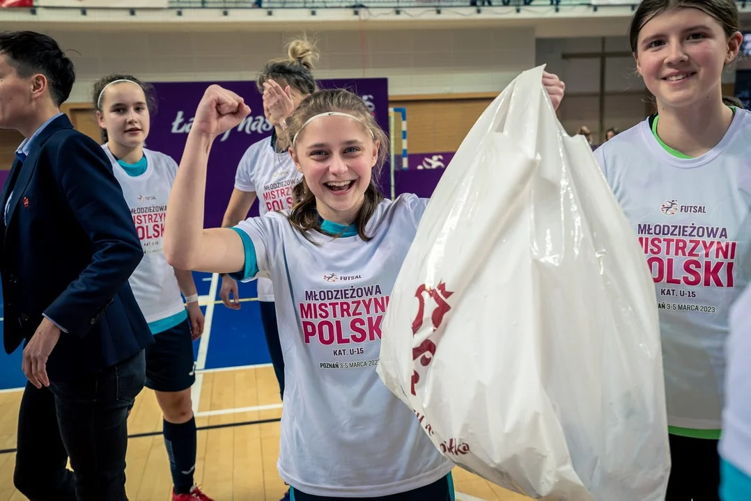 Młodzieżowe Mistrzostwa Polski w futsalu U-15 w Poznaniu. Zwycięstwo Sparty Miejska Górka