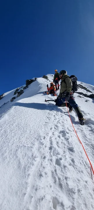 Ultramaratończyk Rafał Przybył zdobył Mont Blanc