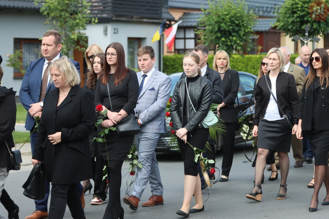 Delegacje na ceremonii pogrzebowej śp. Kazimierza Chudego