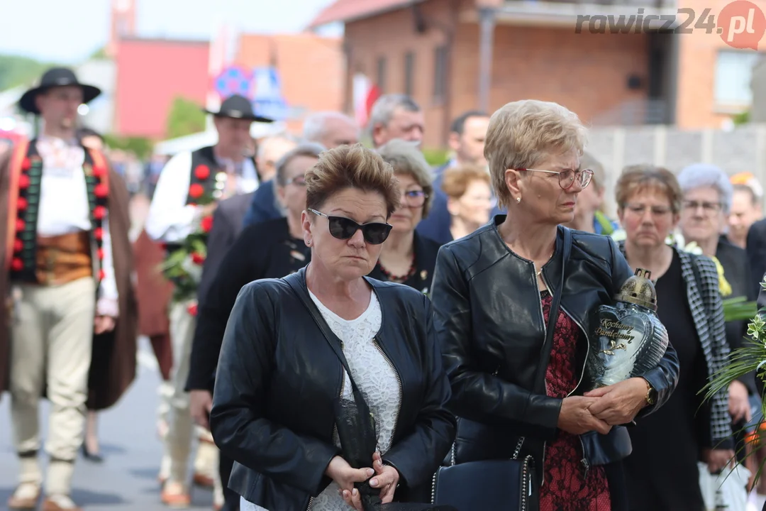 Delegacje na ceremonii pogrzebowej śp. Kazimierza Chudego