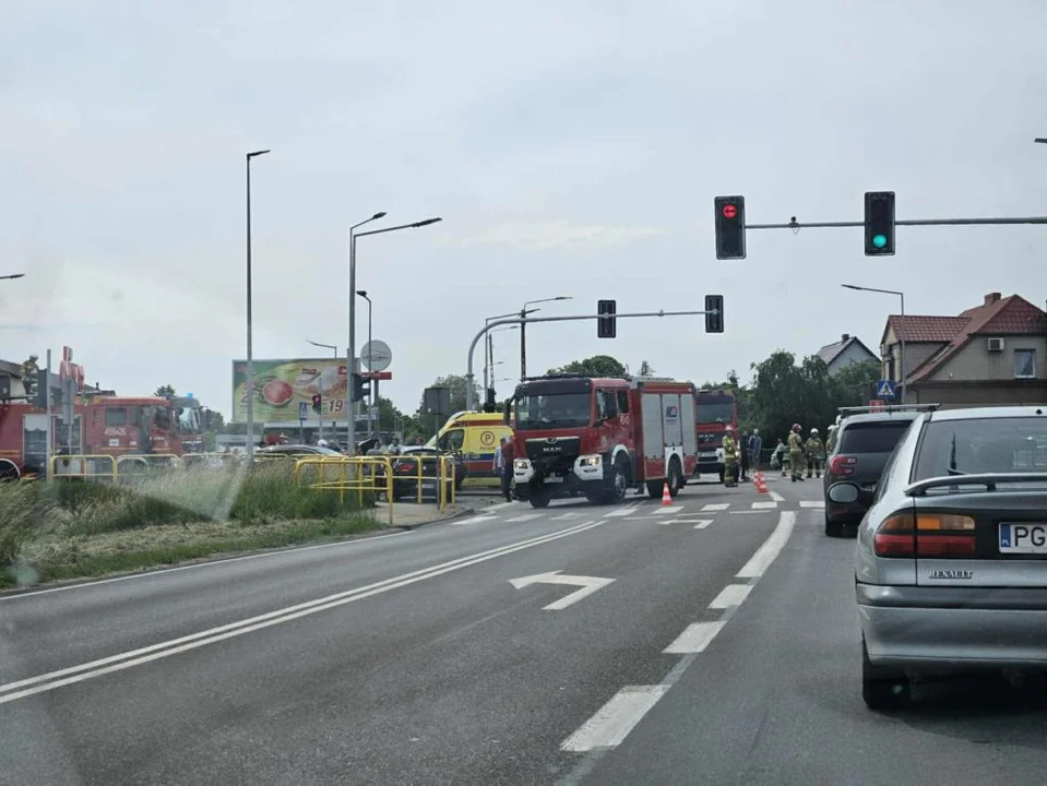 Zderzenia trzech aut w Witaszycach