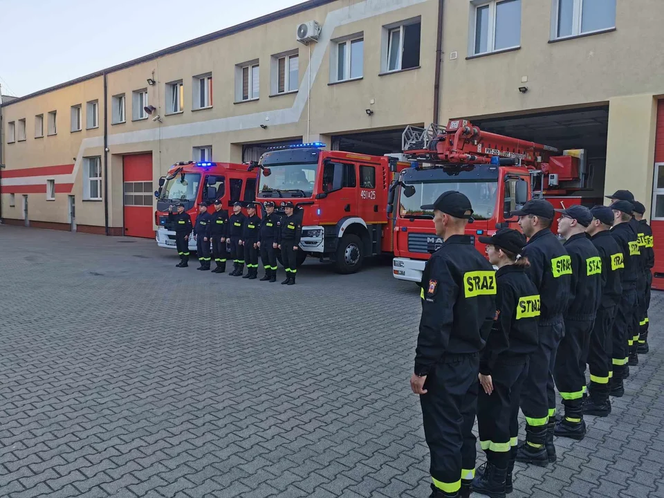 Tragiczna śmierć druha. Krotoszyńscy strażacy oddali mu hołd [ZDJĘCIA] - Zdjęcie główne