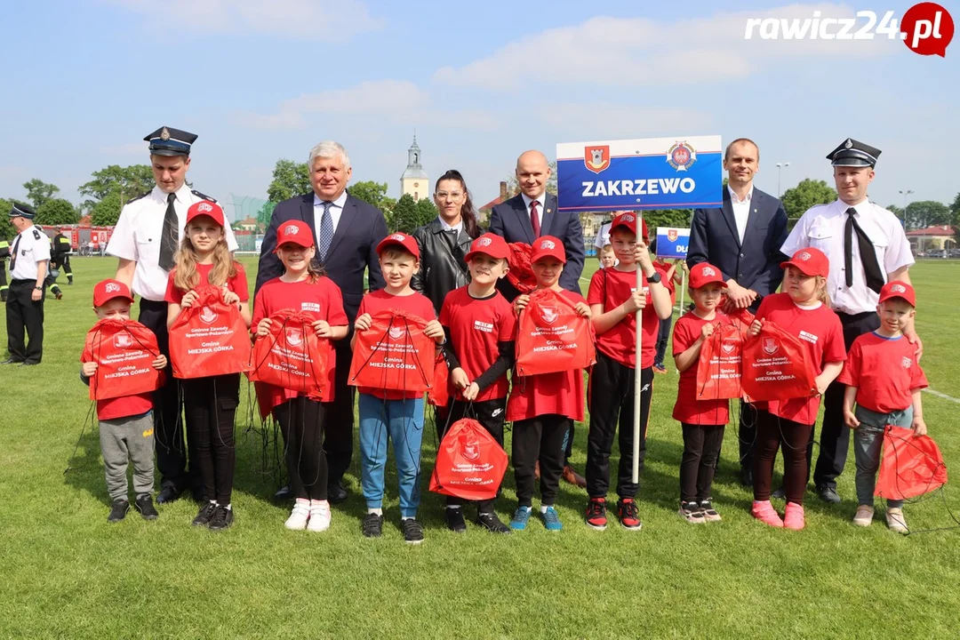 Dziecięce Drużyny Pożarnicze na zawodach w Miejskiej GórceDziecięce Drużyny Pożarnicze na zawodach w Miejskiej Górce