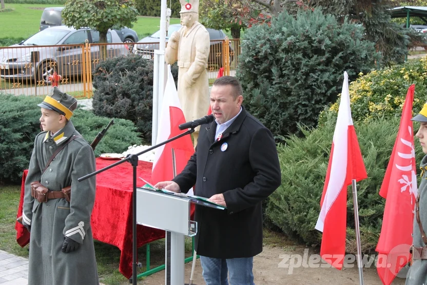 Nadanie imienia Powstańców Wielkopolskich Szkole Podstawowej w Żegocinie