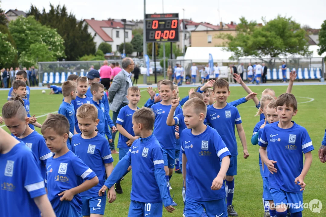 Mecz oldboyów Kani Gostyń i Lecha Poznań na 100-lecie Kani