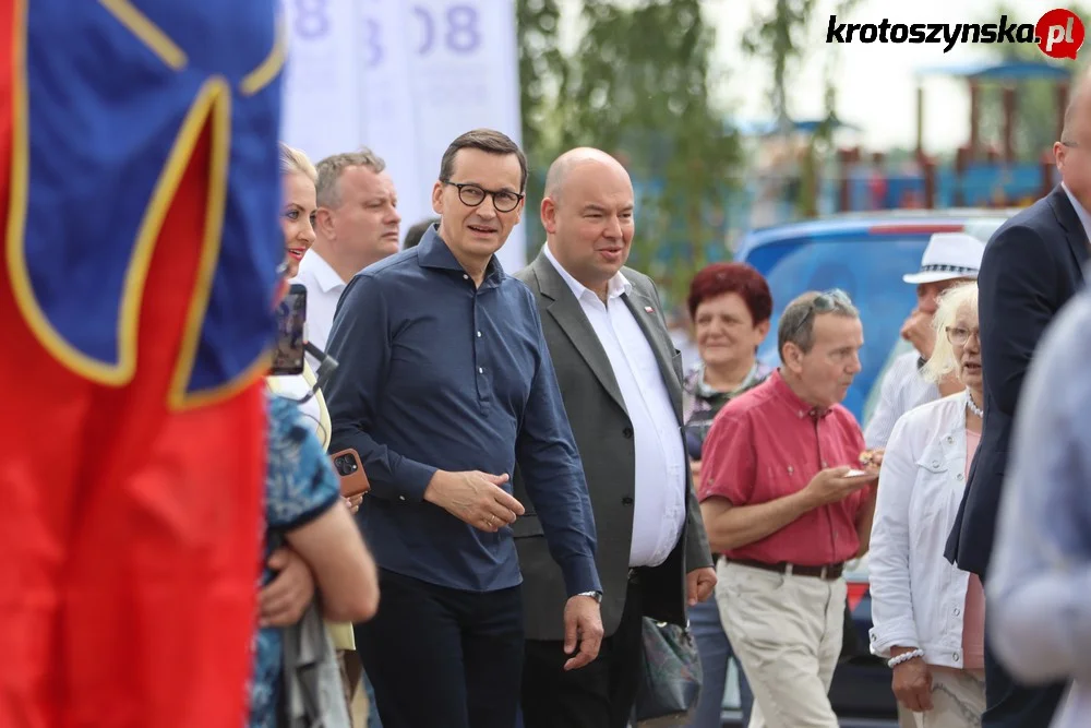 Mateusz Morawiecki w Krotoszynie. Piknik 800+