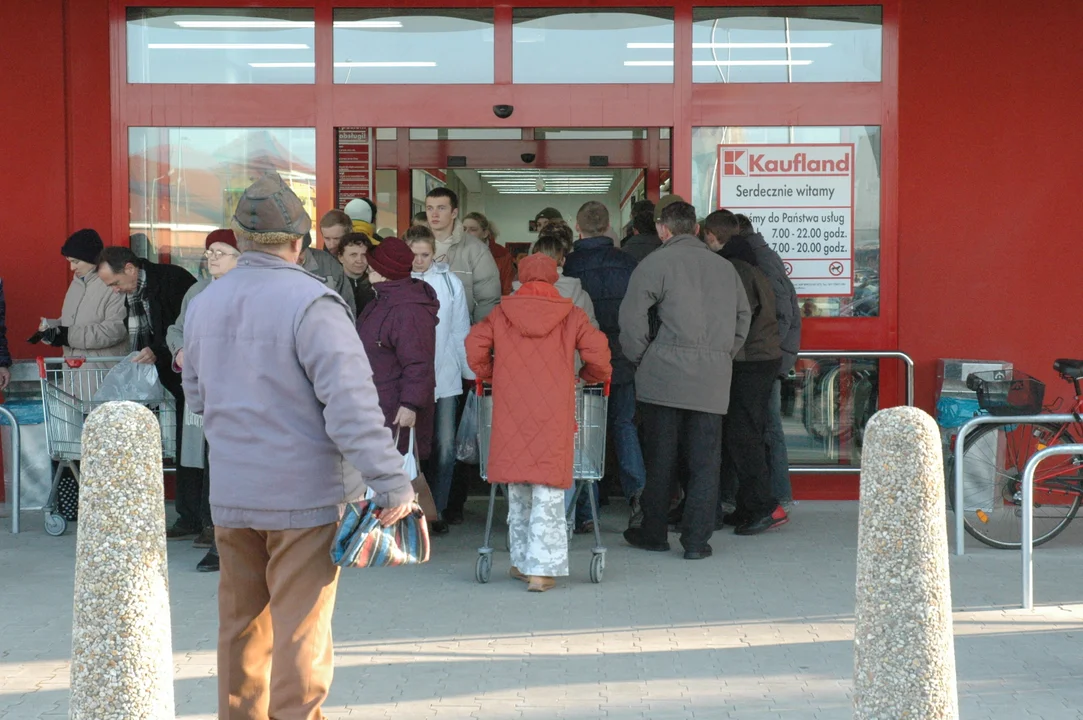 Dokładnie dwadzieścia lat temu w Jarocinie otwarto Kaufland