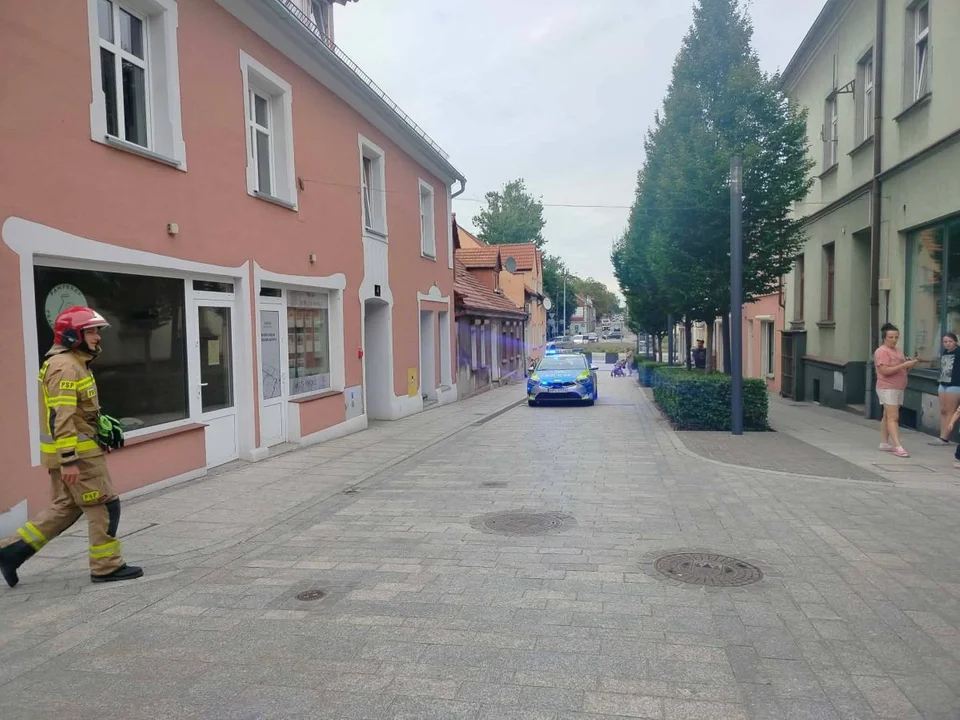 W Jarocinie miała miejsce akcja gaszenia butli z gazem
