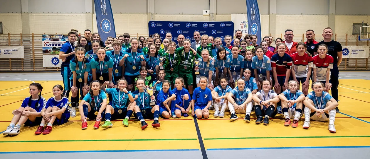 Zawodniczki Sparty Miejska Górka Mistrzyniami Wielkopolski U-15