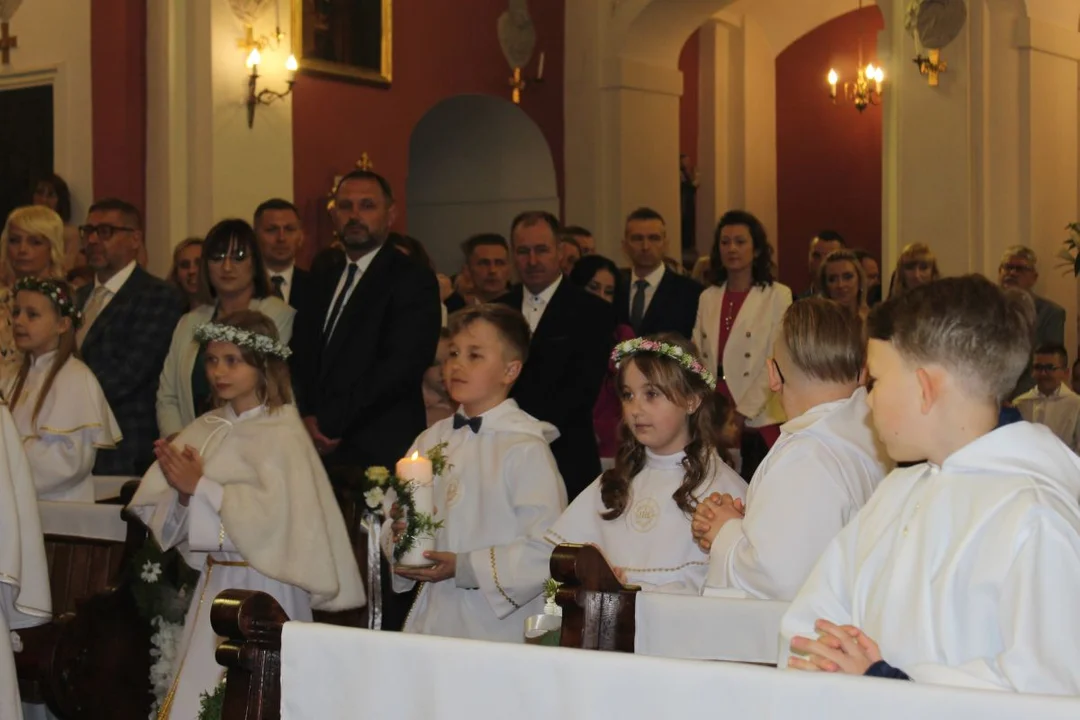 Uroczystość Pierwszej Komunii Świętej w parafii św. Marcina w Jarocinie