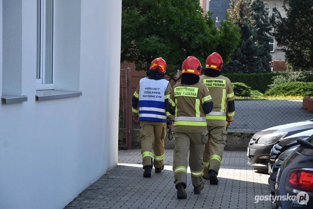 Gaz ulatniał się w budynku SP ZOZ w Gostyniu