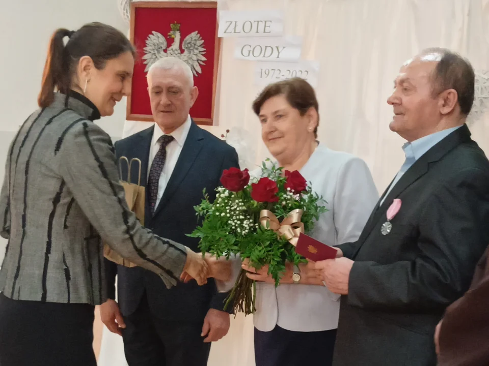 Jubileusz 50-lecia pożycia małżeńskiego w Choczu