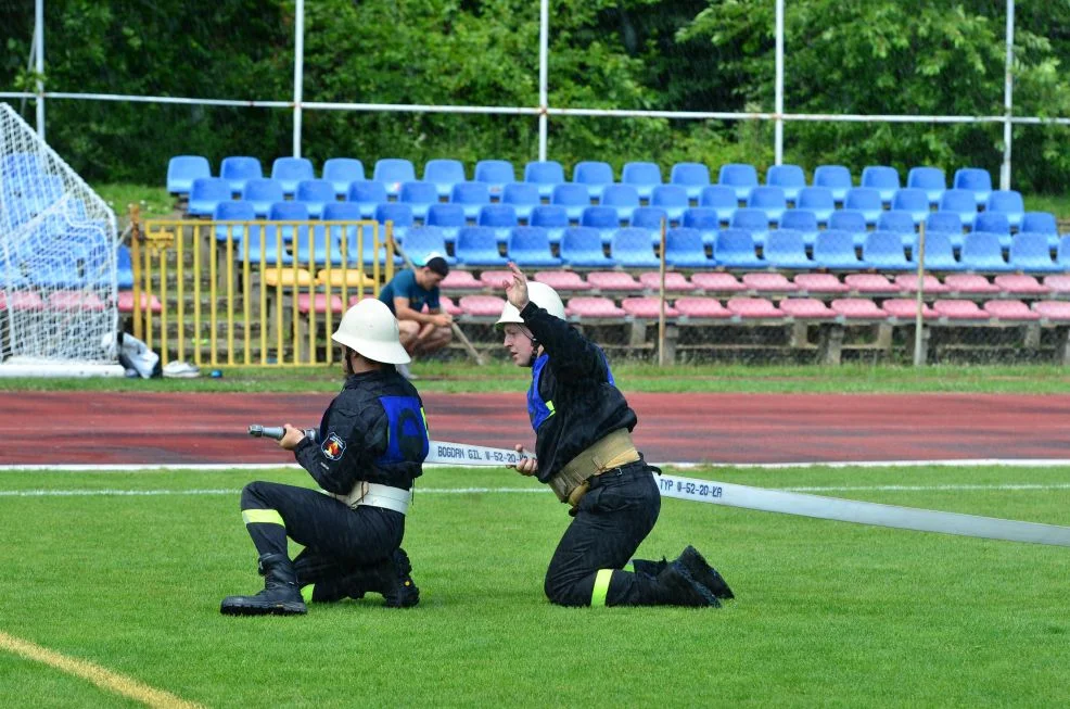 Drużyny z OSP Cielcza bezkonkurencyjne podczas gminnych zawodów w Jarocinie