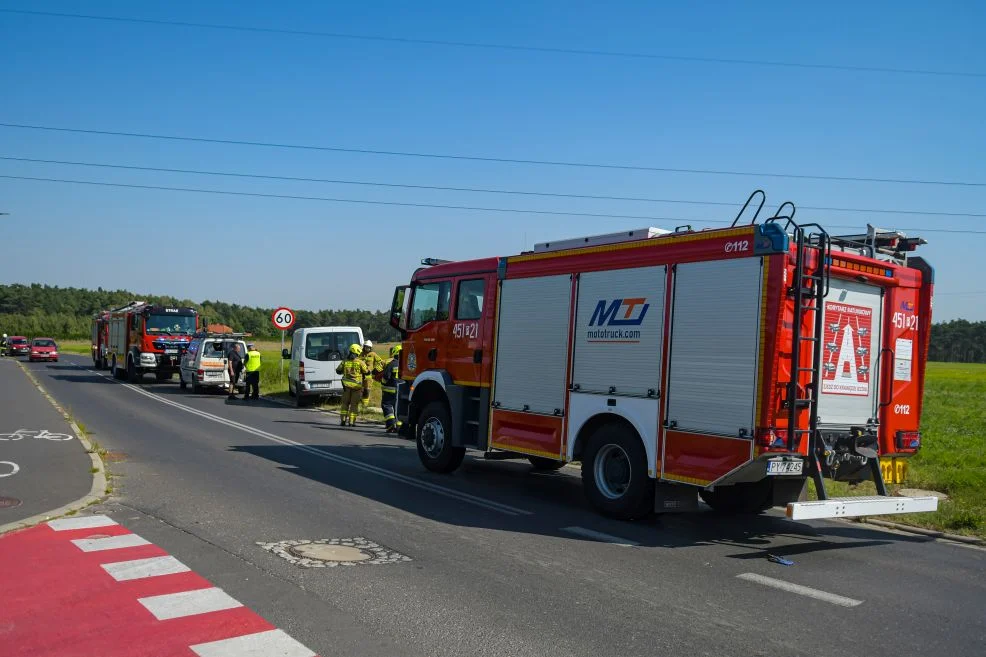 Wypadek na drodze Annapol - Wilkowyja