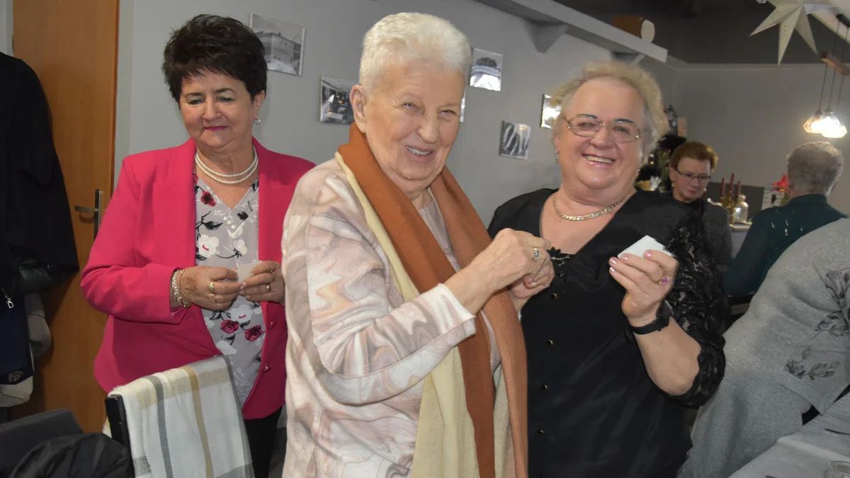 Spotkanie opłatkowe Polskiego Związku Emerytów i Rencistów, koło w Pogorzeli