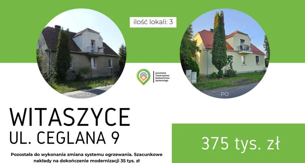 Budynki JTBS-u zmodernizowane w latach 2015-2023