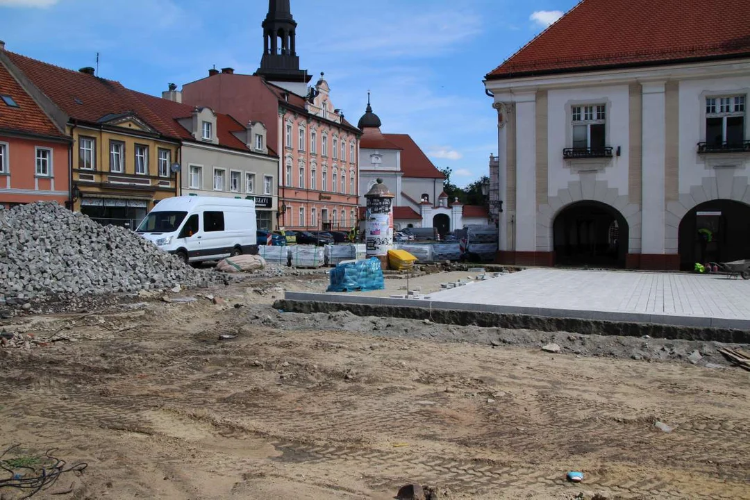 Przebudowa rynku w Jarocinie