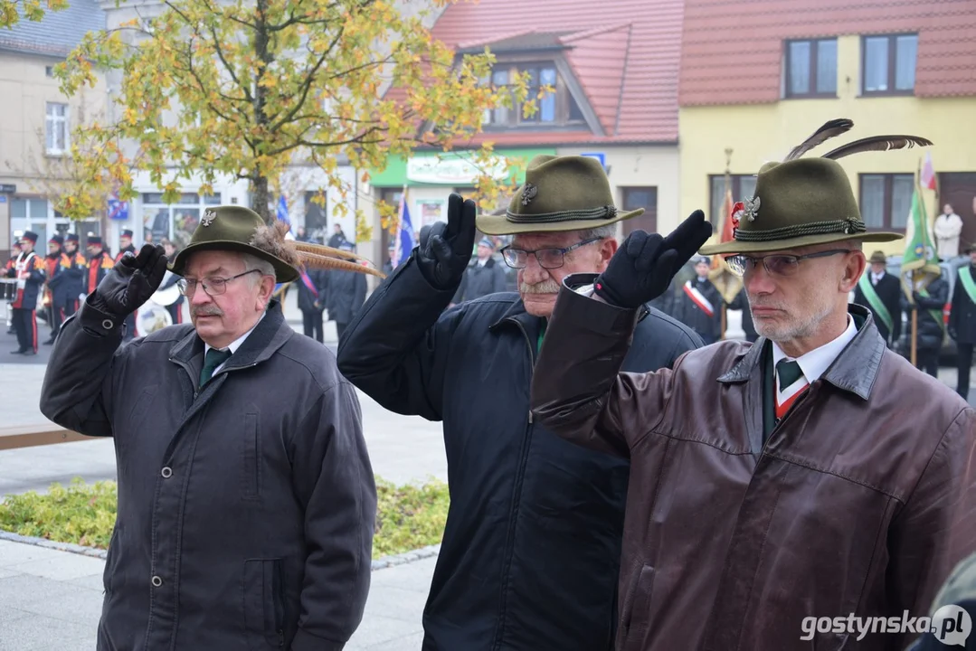 Narodowe Święto Niepodległości w Krobi 2024. Obchody 106. rocznicy odzyskania przez Polskę niepodległości