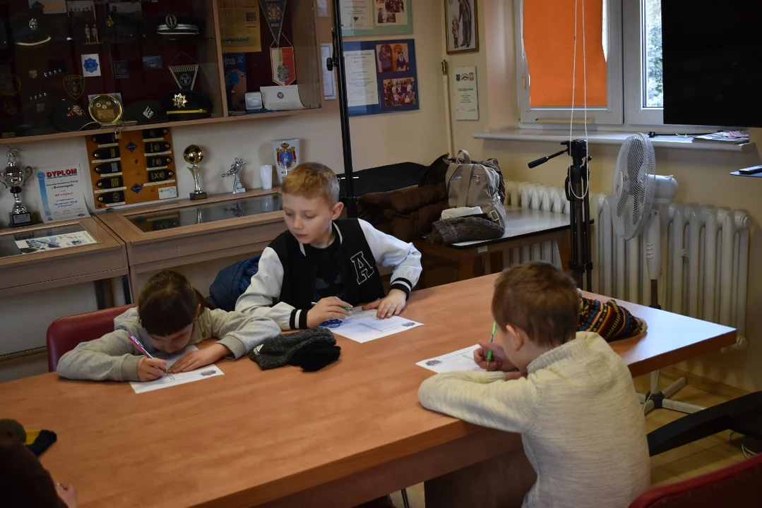 Krotoszyn. Dzieci odwiedziły komendę policji