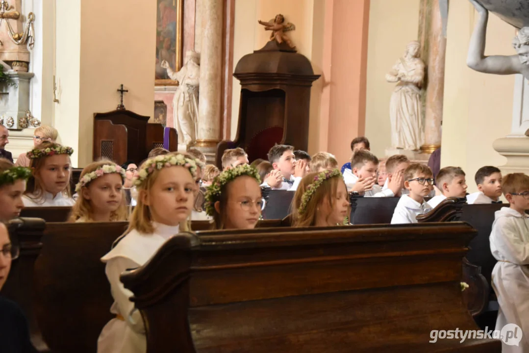 I Komunia Święta w parafii Pocieszenia NMP w Borku Wlkp.