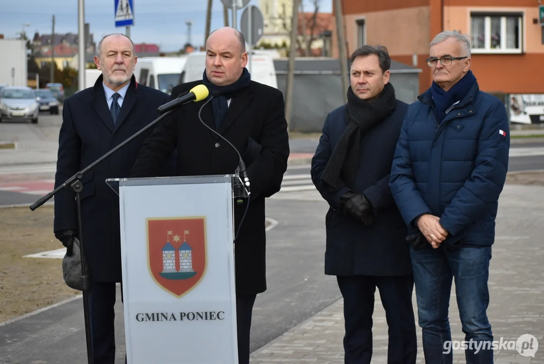 Otwarcie Ronda Powstańców Wielkopolskich w Poniecu