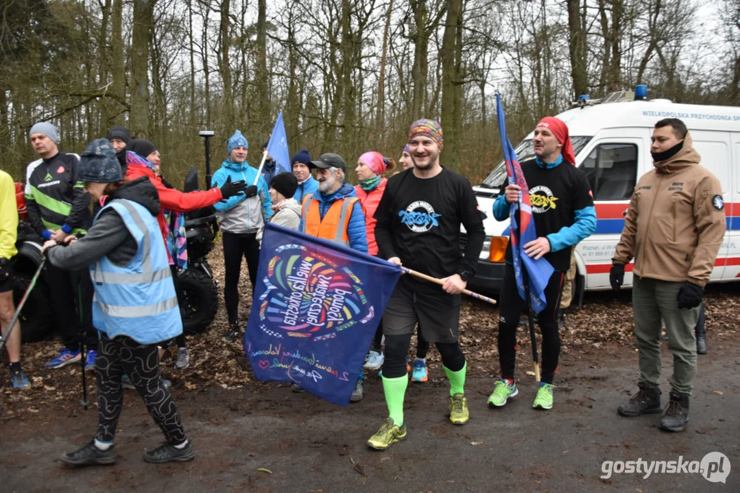 Biegająco zagrali dla WOŚP - Parkrun Gostyń i Grupa Nieprzemakalni Gostyń razem na trasie