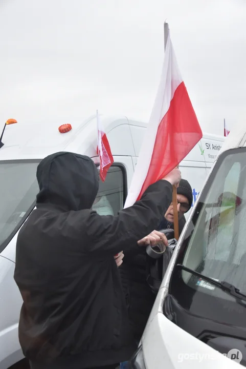 Drugi protest rolników z terenu powiatu gostyńskiego 2024