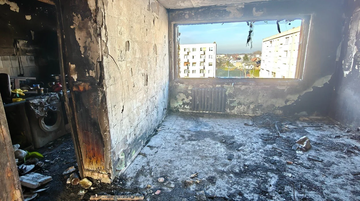 Życie po pożarze. Zbiórka dla pogorzelców z Kościana