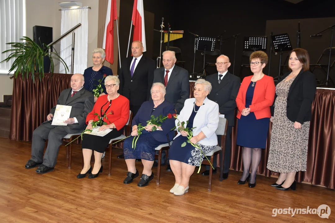 Uroczystości z okazji jubileuszu małżeństwa w Borku Wlkp.