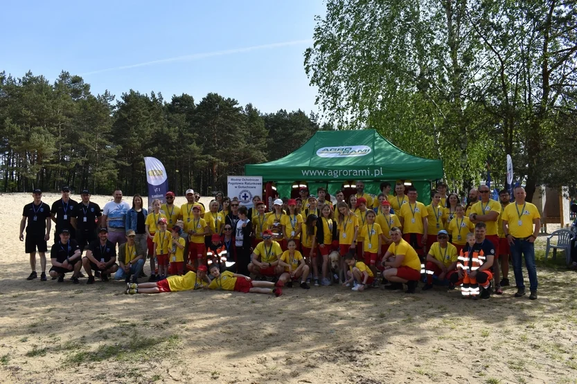 WOPR Gołuchów i OSP Chocz na pikniku służb ratowniczych w Kobylej Górze