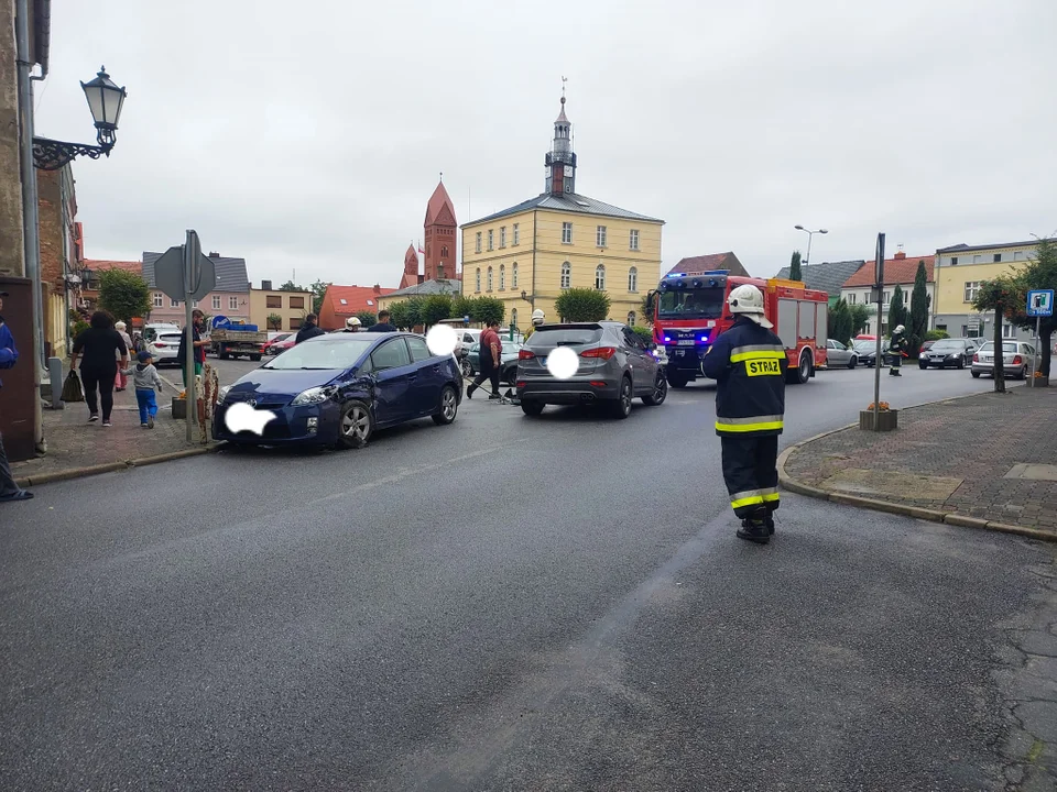 Kolizja w Jutrosinie