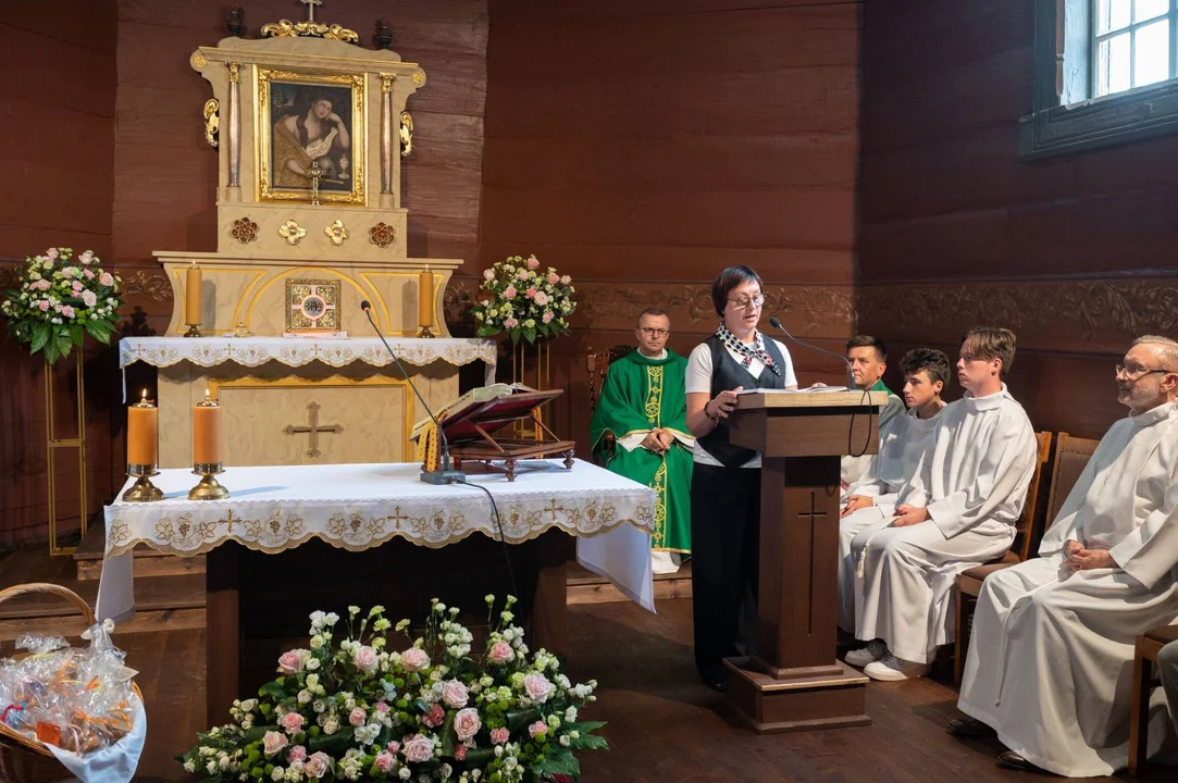 Poświęcenie drewnianego kościoła św. Marii Magdaleny w Krotoszynie
