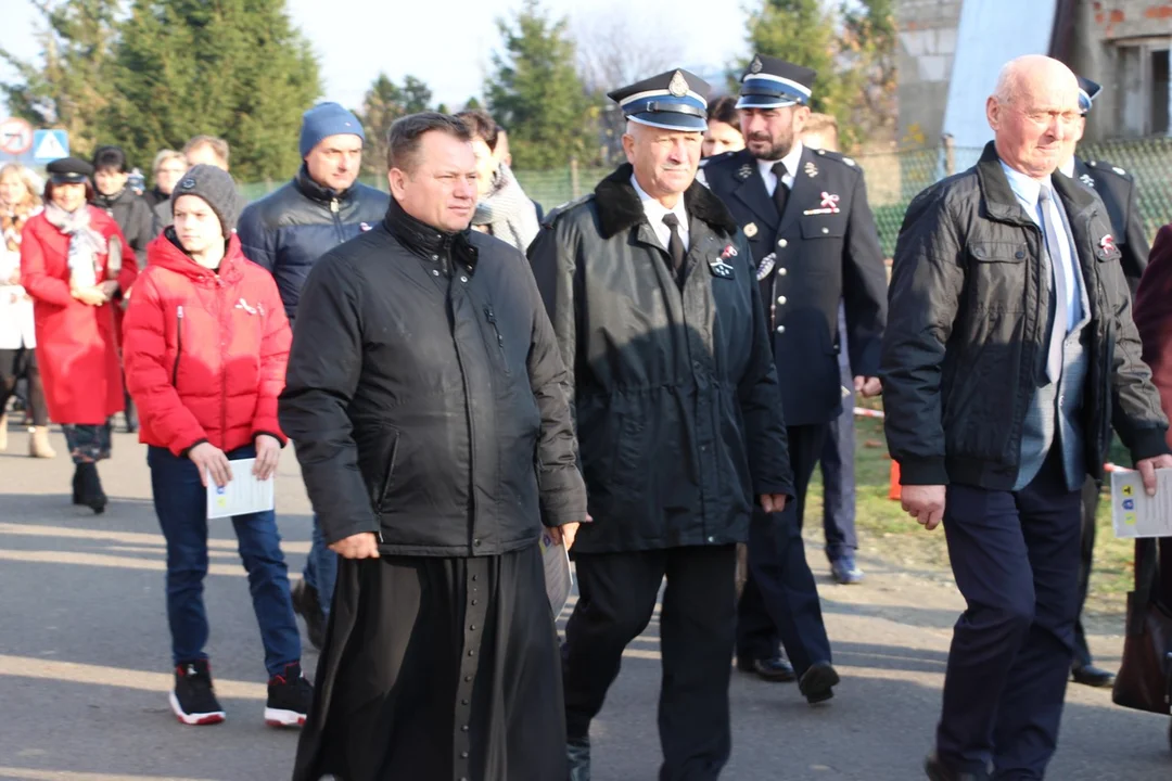 Mural upamiętniający zrzut broni dla Armii Krajowej odsłonięto w Czerminie w ubiegłym roku