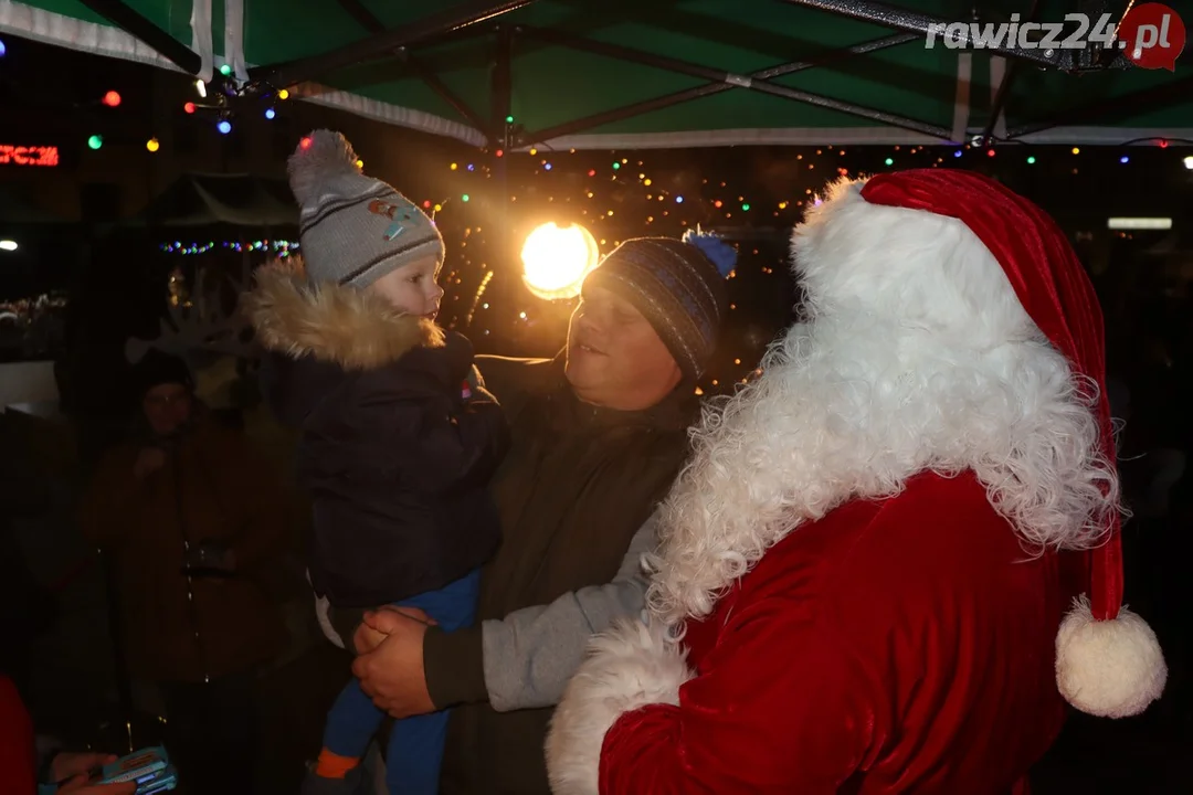 Spotkanie ze Świętym Mikołajem na Rawickim Jarmarku Bożonarodzeniowym