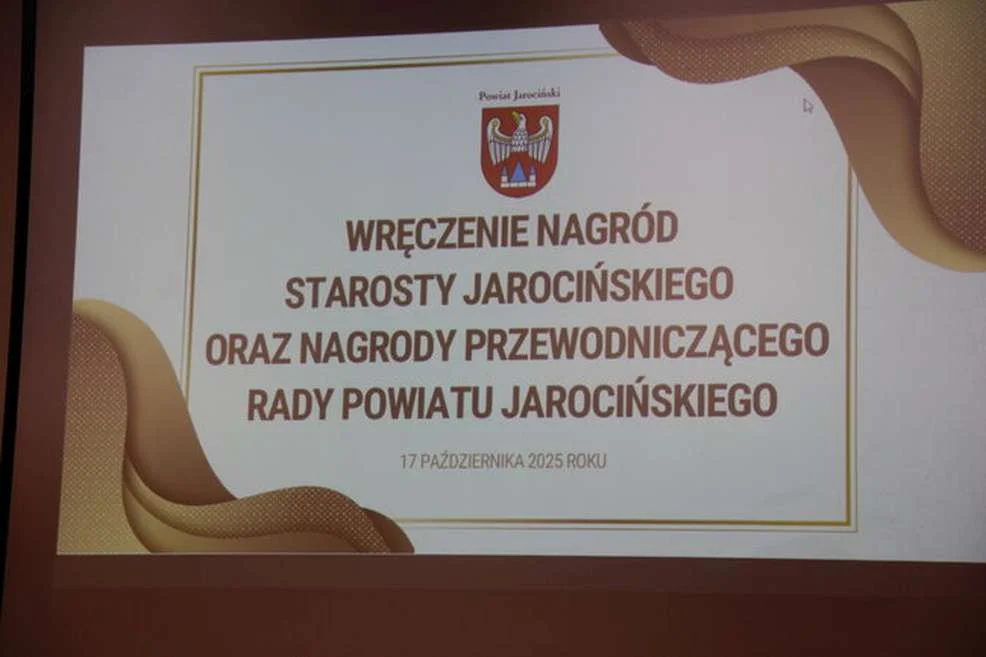 Nagrody dla uczniów jarocińskich szkół powiatowych
