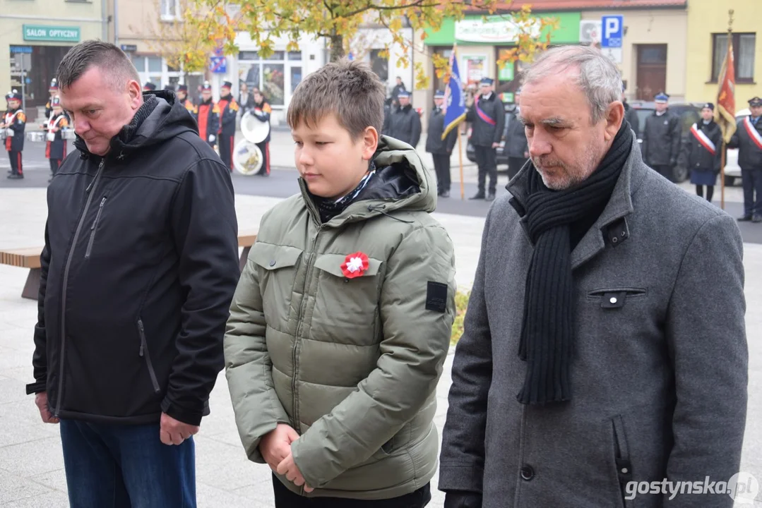 Narodowe Święto Niepodległości w Krobi 2024. Obchody 106. rocznicy odzyskania przez Polskę niepodległości