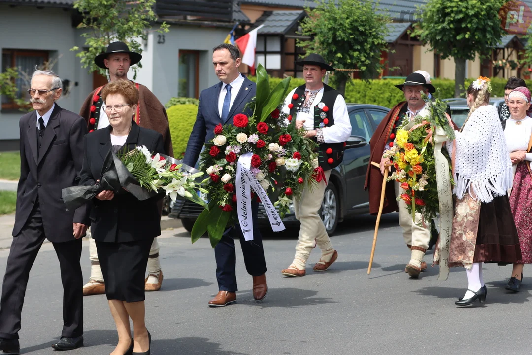 Delegacje na ceremonii pogrzebowej śp. Kazimierza Chudego