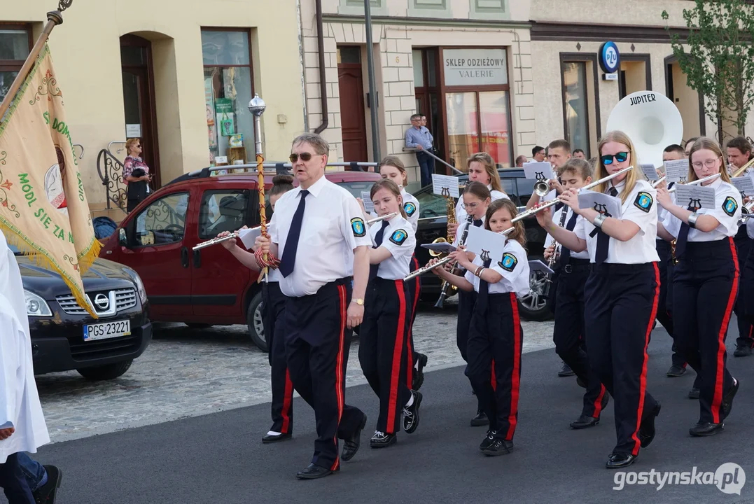 Poświęcenie figury Św. Jana Nepomucena w Krobi