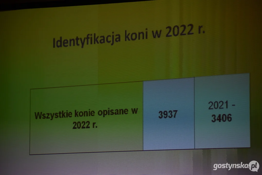 Pierwsze zebranie koła powiatowego Związku Hodowców Koni Wielkopolskich w Gostyniu  w 2023 roku