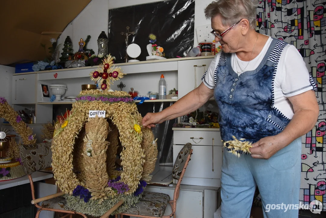 Wieńce dożynkowe Joanny Chudej z Posadowa