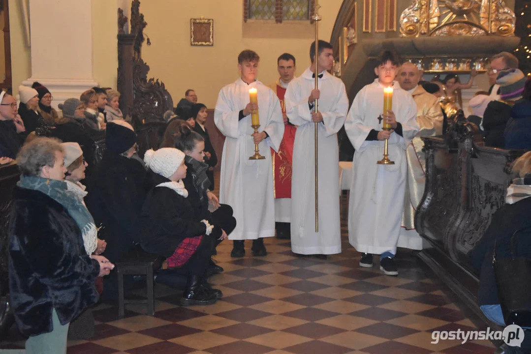 Otwarcie Kaplicy Wieczystej Adoracji we farze Gostyniu. Biskup Zdzisław Fortuniak w Gostyniu