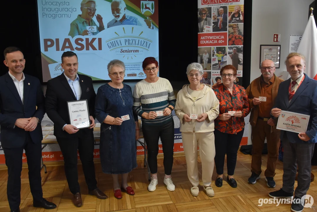 Gmina Piaski w programie "Gmina Przyjazna Seniorom"