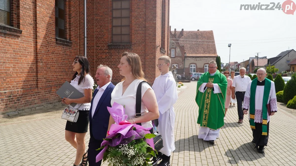 Powitanie nowego proboszcza w Kołaczkowicach