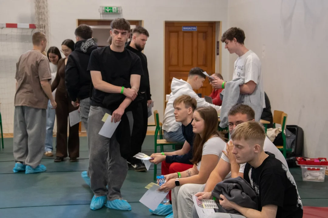 Uczniowie i nauczyciele oddali krew